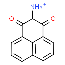 ChemSpider 2D Image | 1,3-Dioxo-2,3-dihydro-1H-phenalen-2-aminium | C13H10NO2