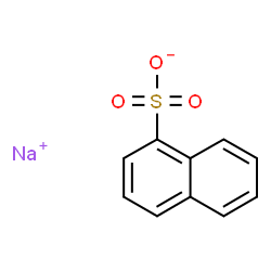 ChemSpider 2D Image | sodium naphthalenesulphonate | C10H7NaO3S