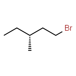 ChemSpider 2D Image | (3R)-1-Bromo-3-methylpentane | C6H13Br