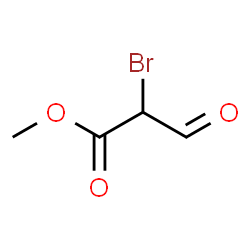 ChemSpider 2D Image | Methyl 2-bromo-3-oxopropanoate | C4H5BrO3