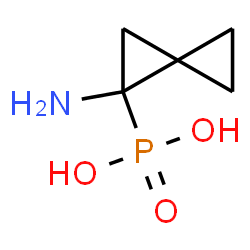 ChemSpider 2D Image | (1-Aminospiro[2.2]pent-1-yl)phosphonic acid | C5H10NO3P