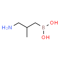 ChemSpider 2D Image | (3-Amino-2-methylpropyl)boronic acid | C4H12BNO2