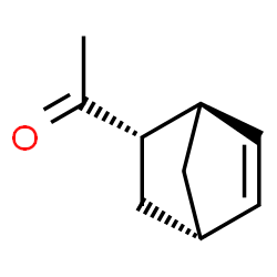 ChemSpider 2D Image | 1-[(1R,2S,4S)-Bicyclo[2.2.1]hept-5-en-2-yl]ethanone | C9H12O