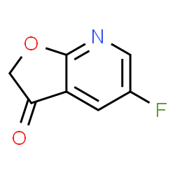 ChemSpider 2D Image | 5-Fluorofuro[2,3-b]pyridin-3(2H)-one | C7H4FNO2