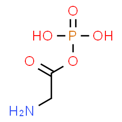 ChemSpider 2D Image | Aminoacetyl dihydrogen phosphate | C2H6NO5P