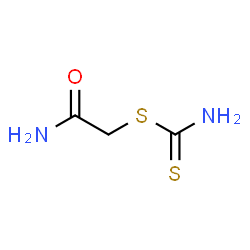 ChemSpider 2D Image | 2-Amino-2-oxoethyl carbamodithioate | C3H6N2OS2