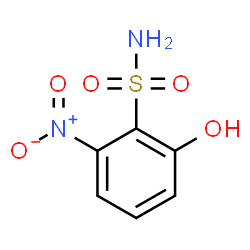 ChemSpider 2D Image | 2-Hydroxy-6-nitrobenzenesulfonamide | C6H6N2O5S