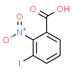 ChemSpider 2D Image | 3-Iodo-2-nitrobenzoic acid | C7H4INO4