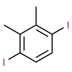 ChemSpider 2D Image | 1,4-Diiodo-2,3-dimethylbenzene | C8H8I2