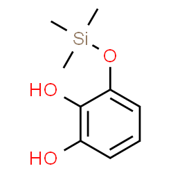 ChemSpider 2D Image | 3-[(Trimethylsilyl)oxy]-1,2-benzenediol | C9H14O3Si