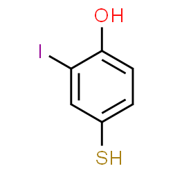 ChemSpider 2D Image | 2-Iodo-4-sulfanylphenol | C6H5IOS