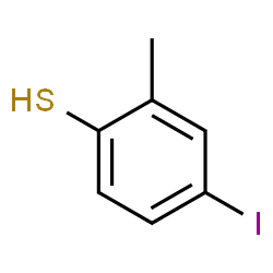 ChemSpider 2D Image | 4-Iodo-2-methylbenzenethiol | C7H7IS