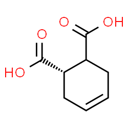 ChemSpider 2D Image | (1S)-4-Cyclohexene-1,2-dicarboxylic acid | C8H10O4