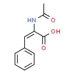 ChemSpider 2D Image | (2E)-2-Acetamido-3-phenylacrylic acid | C11H11NO3