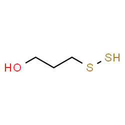 ChemSpider 2D Image | 3-Disulfanyl-1-propanol | C3H8OS2