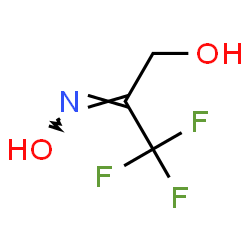 ChemSpider 2D Image | (2Z)-3,3,3-Trifluoro-2-(hydroxyimino)-1-propanol | C3H4F3NO2
