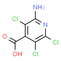 ChemSpider 2D Image | 2-Amino-3,5,6-trichloroisonicotinic acid | C6H3Cl3N2O2