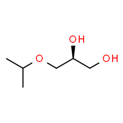 ChemSpider 2D Image | (2S)-3-Isopropoxy-1,2-propanediol | C6H14O3