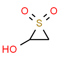 ChemSpider 2D Image | 2-Thiiranol 1,1-dioxide | C2H4O3S