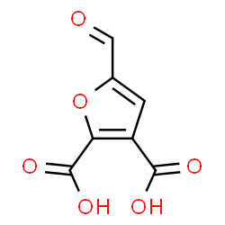 ChemSpider 2D Image | 5-Formyl-2,3-furandicarboxylic acid | C7H4O6