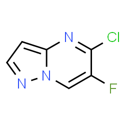 ChemSpider 2D Image | 5-Chloro-6-fluoropyrazolo[1,5-a]pyrimidine | C6H3ClFN3