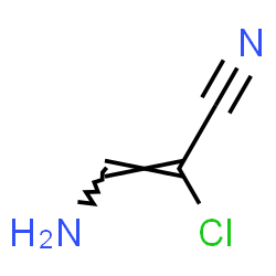 ChemSpider 2D Image | (2Z)-3-Amino-2-chloroacrylonitrile | C3H3ClN2