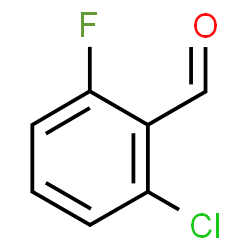 ChemSpider 2D Image | 2-Chloro-6-fluorobenzaldehyde | C7H4ClFO