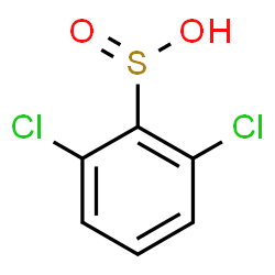 ChemSpider 2D Image | 2,6-Dichlorobenzenesulfinic acid | C6H4Cl2O2S