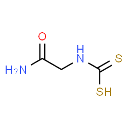 ChemSpider 2D Image | N~2~-(Sulfanylcarbonothioyl)glycinamide | C3H6N2OS2