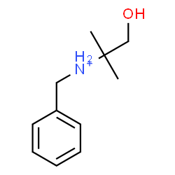 ChemSpider 2D Image | N-Benzyl-1-hydroxy-2-methyl-2-propanaminium | C11H18NO