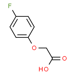 ChemSpider 2D Image | 4-fluorophenoxyacetic acid | C8H7FO3
