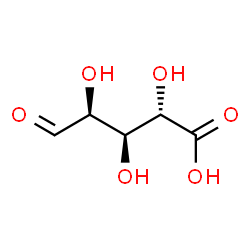 ChemSpider 2D Image | D-Arabinuronic acid | C5H8O6