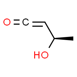 ChemSpider 2D Image | (3R)-3-Hydroxy-1-buten-1-one | C4H6O2