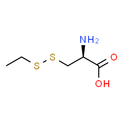 ChemSpider 2D Image | 3-(Ethyldisulfanyl)-D-alanine | C5H11NO2S2