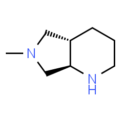 ChemSpider 2D Image | (4aS,7aR)-6-Methyloctahydro-1H-pyrrolo[3,4-b]pyridine | C8H16N2