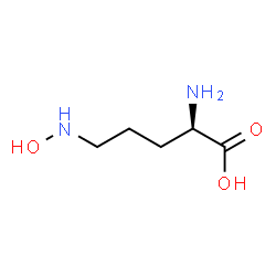 ChemSpider 2D Image | N~5~-Hydroxy-D-ornithine | C5H12N2O3