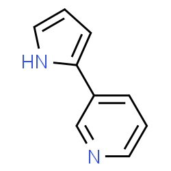 ChemSpider 2D Image | Nornicotyrine | C9H8N2