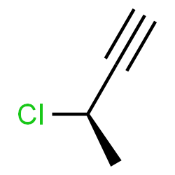 ChemSpider 2D Image | (3R)-3-Chloro-1-butyne | C4H5Cl