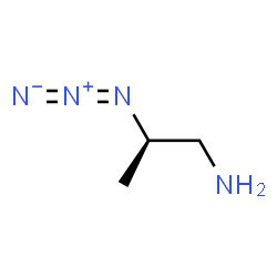 ChemSpider 2D Image | (2R)-2-Azido-1-propanamine | C3H8N4