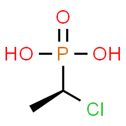 ChemSpider 2D Image | [(1S)-1-Chloroethyl]phosphonic acid | C2H6ClO3P