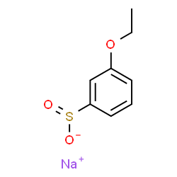 ChemSpider 2D Image | Sodium 3-ethoxybenzenesulfinate | C8H9NaO3S
