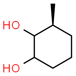 ChemSpider 2D Image | (3S)-3-Methyl-1,2-cyclohexanediol | C7H14O2