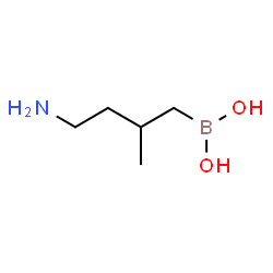 ChemSpider 2D Image | (4-Amino-2-methylbutyl)boronic acid | C5H14BNO2