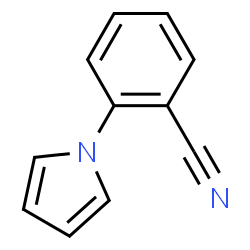 ChemSpider 2D Image | 2-pyrrol-1-ylbenzonitrile | C11H8N2