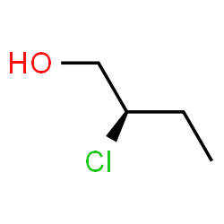 ChemSpider 2D Image | (2R)-2-Chloro-1-butanol | C4H9ClO