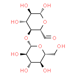 ChemSpider 2D Image | 4-O-beta-D-Glucopyranosyl-beta-D-gluco-hexodialdo-1,5-pyranose | C12H20O11
