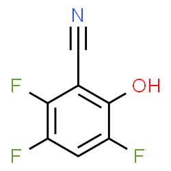 ChemSpider 2D Image | 2,3,5-Trifluoro-6-hydroxybenzonitrile | C7H2F3NO