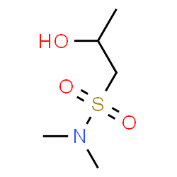 ChemSpider 2D Image | 2-Hydroxy-N,N-dimethyl-1-propanesulfonamide | C5H13NO3S