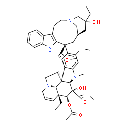 ChemSpider 2D Image | Vinrosidine | C46H58N4O9