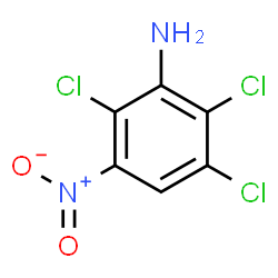 ChemSpider 2D Image | 2,3,6-Trichloro-5-nitroaniline | C6H3Cl3N2O2